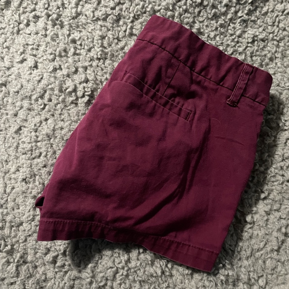 Maroon shorts
